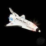 Die-Cast Pull Back Space Shuttle with Lights For Kids In Bulk