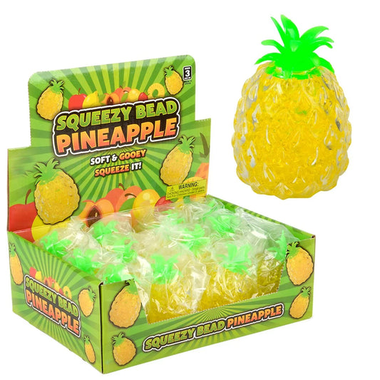 Wholesale Squeezy Bead Pineapple Toys