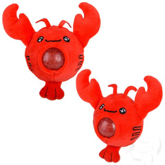 3" Lobster Squeezy Bead plush (Dozen = $37.99)
