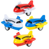 2" Pull Back Plastic Airplane Assorted – Fun Miniature Planes (24-Pack) for Active Play