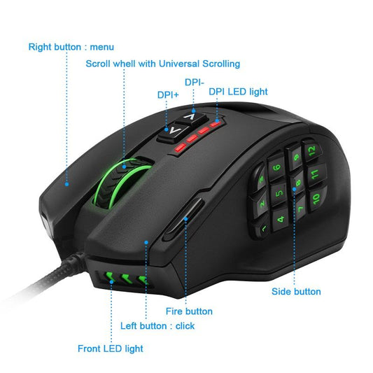 Rocketek USB Gaming Mouse