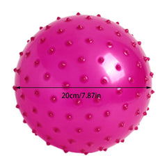 Wholesale Bounce 5-Inch Inflatable Knobby Balls For Kids (Sold By Dozen)