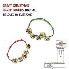 Jingle Bell Bracelet -(Sold By 1 Dozen =$9.99)