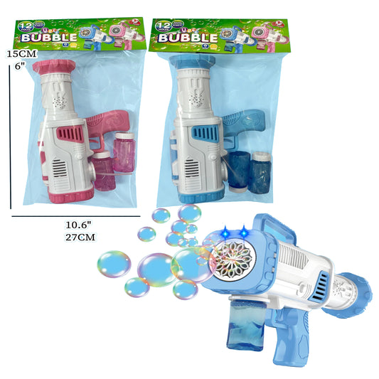Rocket Bubble Gun Toy for Kid's
