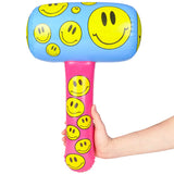 22" SMILEY FACE MALLET INFLATE (Dozen = $17.99)