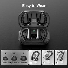 Wireless Earbuds Bluetooth Headset With LED Display