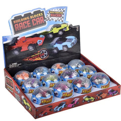 Building Block Race Car Toys In Bulk- Assorted