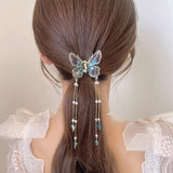 New Fancy Metal Butterfly Style Non-Slip Hair Claw Clip Accessories For Women's & Girls