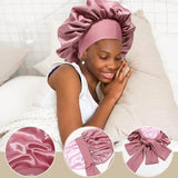 Sleeping Silk Satin Bonnet for Women