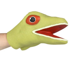Stretchy Lizard Hand Puppet 6"