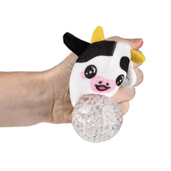 3" Farm Animal Squeezy Bead plush | Assorted (Dozen = $37.99)