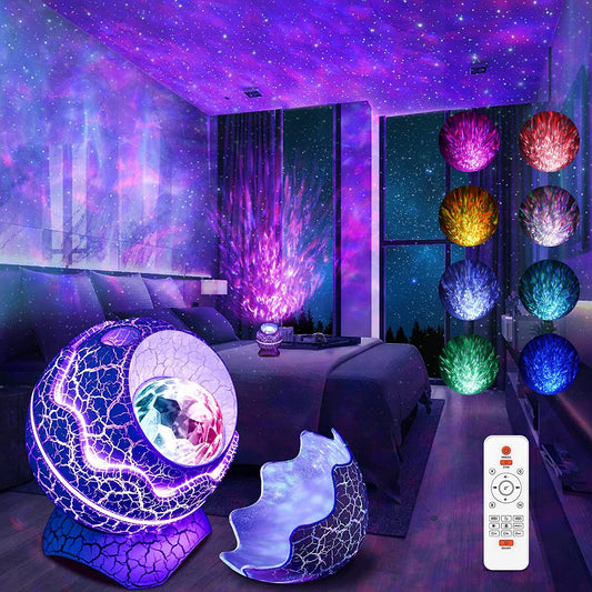 LED Dinosaur Egg Star Sky Projector