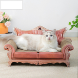 2808GP Meow Fairy Cat Sofa Corrugated Paper Cat Scratch Board Cat Nest Integrated Replaceable Removable Scratching Board Grinding Claw Cat Toy