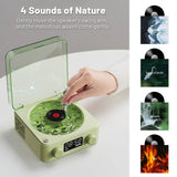 Mini Retro Portable Bluetooth Speaker Subwoofer with RGB Light