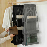 Double-Sided Six-Layer Hanging Storage Bag