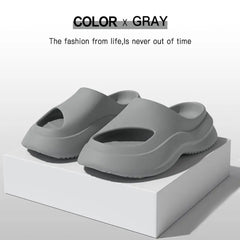 Unisex Platform Open toe Styles for home/Outdoor Slippers - Assorted