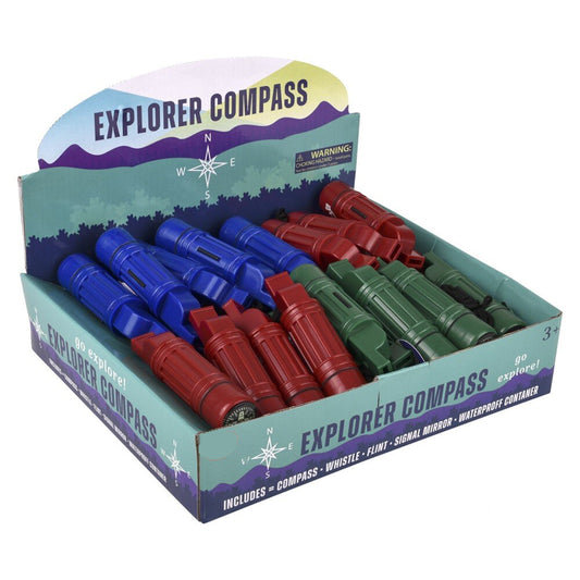 Explorer Compass Kids Toys In Bulk- Assorted