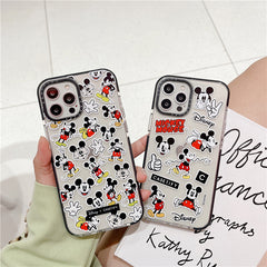 Transparent Mickey Mouse Protective Mobile Cover