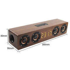 Portable Wireless Home Theater with Alarm Clock