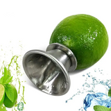 1007GG 1pc Stainless Steel Lemon Squeezer Pourer Screw Manual Lemon Orange Limes Citrus Juicer Squeeze Fruit Tool Kitchen Gadgets