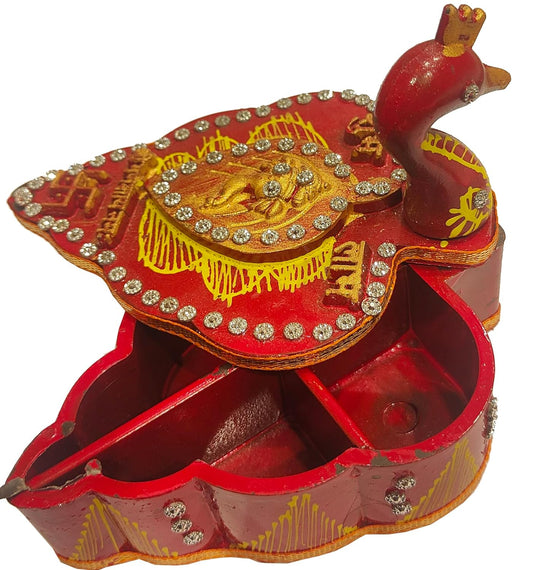 Tika Chopra in Peacock Shape( Kumkum Box with Chawal)