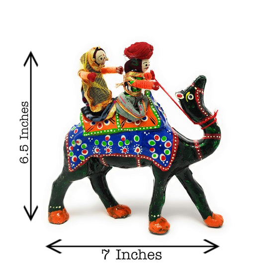 Rajasthani Doll Couple Rider