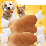 2808GP Pet Dog Toys Chicken Leg Plush Dog Squeak Toy Pet Training Supplies for Dog Puppy Cat Toys Chew Toy