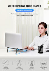 3 In 1  Foldable Laptop Holder Stand