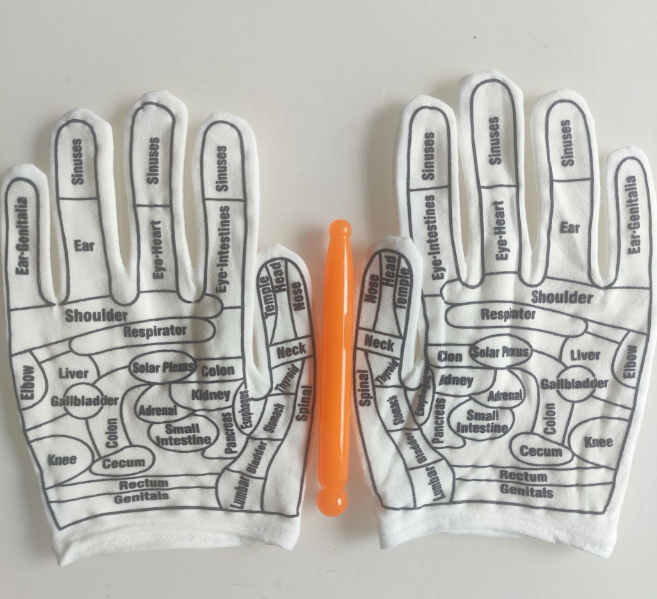 Acupressure Reflexology Hand Gloves for Women & Men