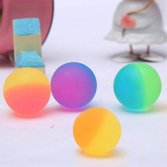 Multicolor Bouncy Stress Reliever Rubber Balls kids Toy