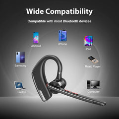 Noise Cancellation 500mAh Ear Phone With Wireless Charging