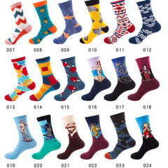 Multicolor Socks for Men and Women With ( 100% cotton) Material