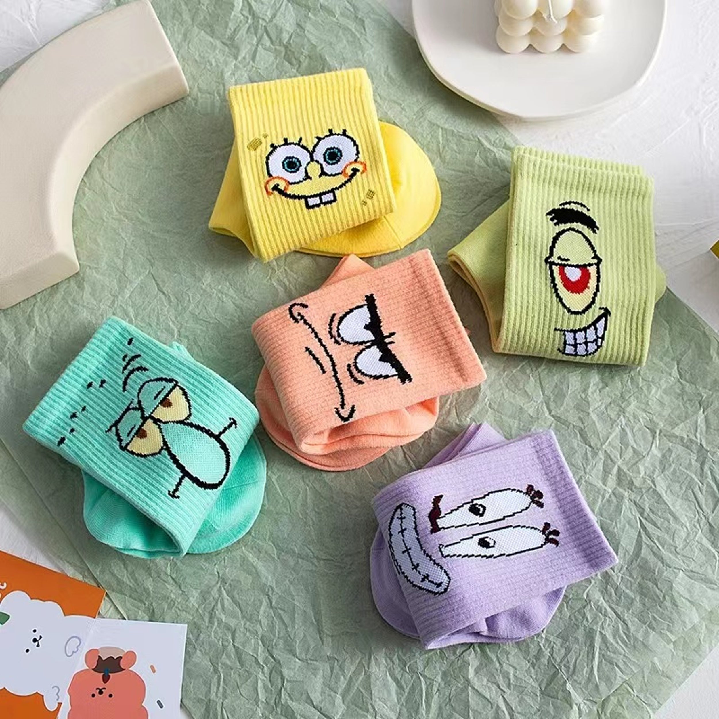 Socks Animada Women & Kids Cartoon Anime Style 100% Cotton Socks | Assorted Designs ...