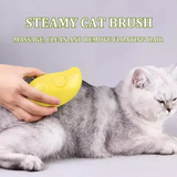 2307GP Cat Steam Brush Electric Spray Water Spray Kitten Pet Comb Soft Silicone Depilation Cats Bath Hair Brush Grooming Supplies