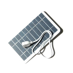 Portable Solar Panel with USB Safe Charge Stabilize Battery Charger