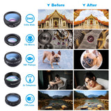 10 in 1 Fisheye Wide Angle macro Lens