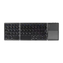 Multi-Device Foldable Bluetooth Keyboard with Touchpad