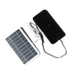 Portable Solar Panel with USB Safe Charge Stabilize Battery Charger