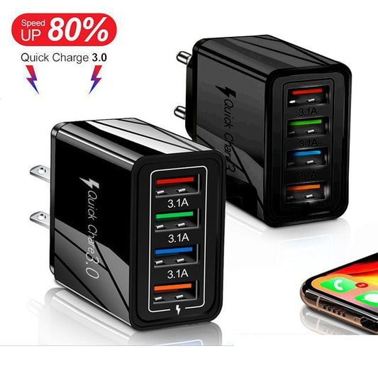 Multi-Functional Travel Charger Charging Plug