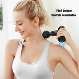 Deep Tissue Muscle Massage Gun Portable Percussion Massager Fascia Gun Relieves Muscle Body Back And Neck Pain
