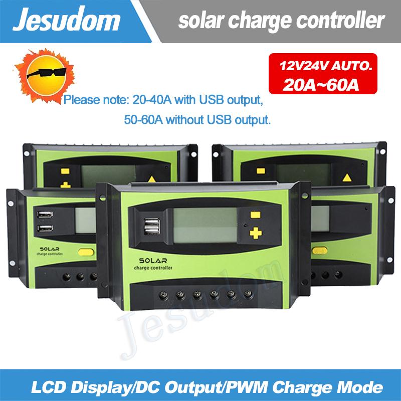 Solar Controller with LCD Function Dual USB