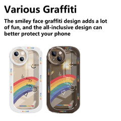 Smiley Face phone case For iPhone- Assorted