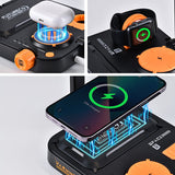 Multifunctional 3-in-1 wireless charging with Light