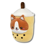 Soft Plush Bubble Tea Animals Kids Toy In Bulk - Assorted