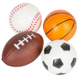 Stress Sports Ball Assortment For Kids In Bulk