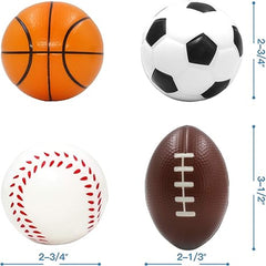 Stress Sports Ball Assortment For Kids In Bulk