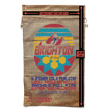 New Premium Quality Brighton Utah Burlap Bag For Daly Use