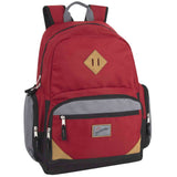 Compartment Backpack with Laptop Sleeve Assorted