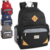 Compartment Backpack with Laptop Sleeve Assorted