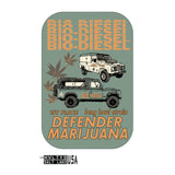 New Style Bio Diesel Marijuana Burlap Bag - Eco-Friendly Cannabis Carryall (Sold  By Piece)